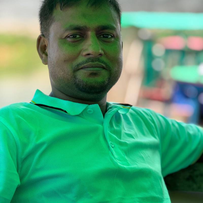 Rajaul karim, 39, garland